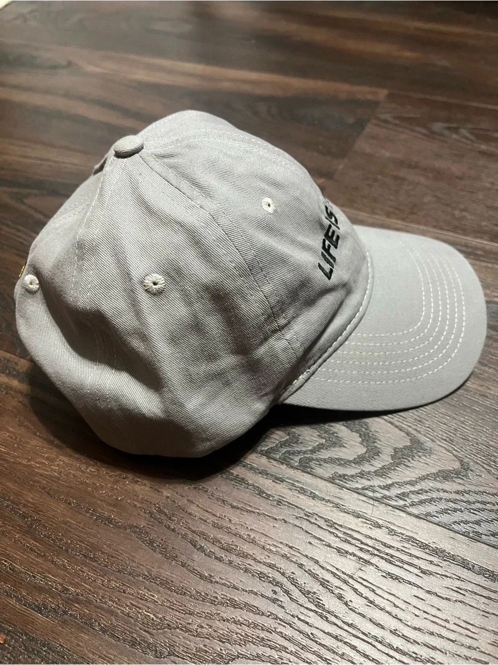 KEEN Footwear Adjustable Strap Hat Gray Baseball Cap “Life Is Keen”